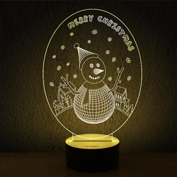 3D LED Night Light - Small Table Lamp for Holiday & Valentine's Day Decor