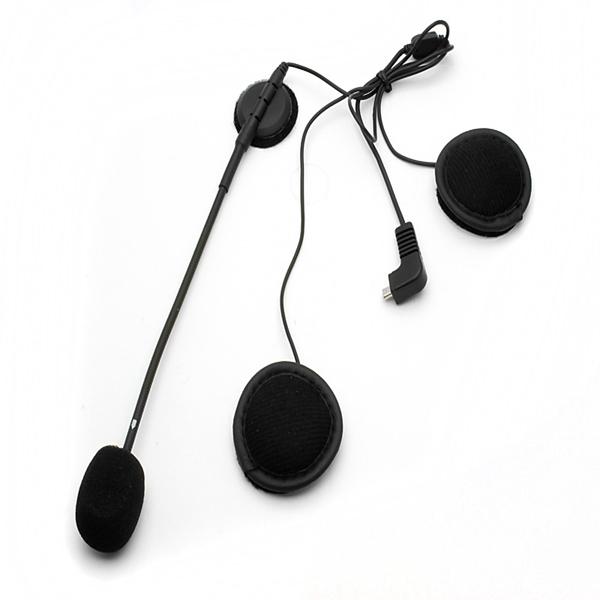 Bluetooth FM Intercom Headset for Riding Sports Helmets