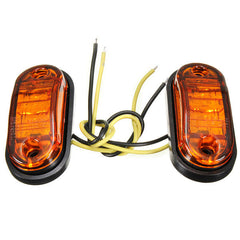 12V/24V Side Marker Lights for Car, Truck, and Trailer