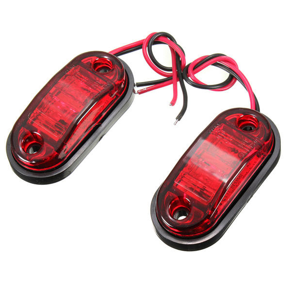 12V/24V Side Marker Lights for Car, Truck, and Trailer