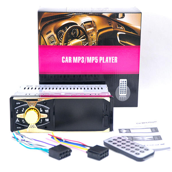 12V 4.1" HD Car MP5 Player with Bluetooth, Reversing Camera, Card Reader, and USB Disk Support