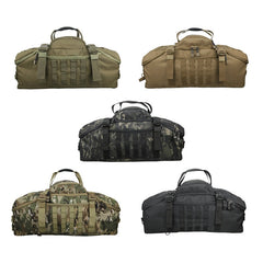 Men's Military Tactical Waterproof Gym Bag - Molle Camping Backpack for Sports and Travel