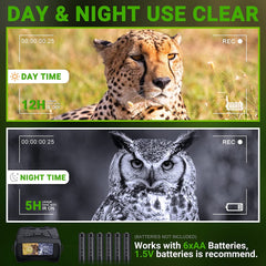 1080p FHD Night Vision Goggles for Complete Darkness - Ideal for Hunting, Camping, Travel, and Surveillance