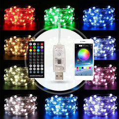 LED Color Changing Outdoor Rope Lights - Waterproof Tube String Strip for Bedroom, Gardens, Camping, Christmas