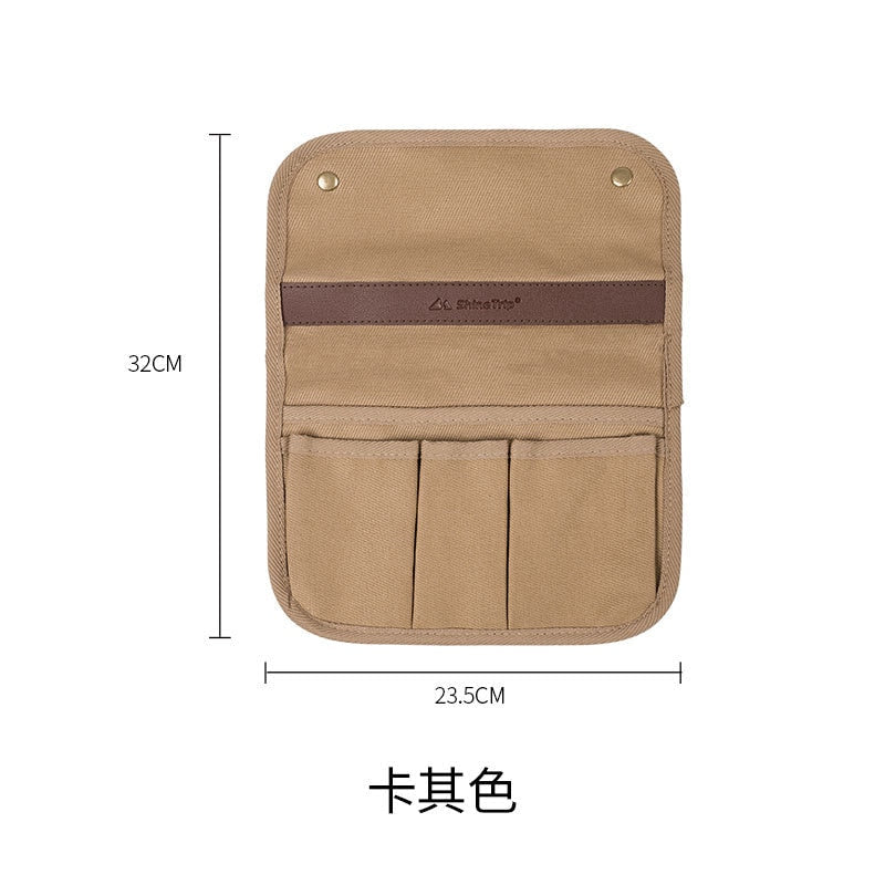 Outdoor Camping Kermit Chair Armrest Hanging Bag - Multifunctional Portable Storage Solution
