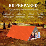 Waterproof Thermal Emergency Blanket Bivy Sack - Camping Survival Tent & Sleeping Bag Outdoor Gear