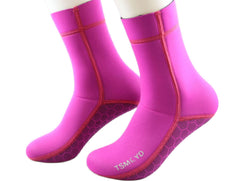 3mm Neoprene Underwater Winter Scuba Diving Socks - Non-slip, Warm, Unisex Beach & Snorkeling Gear