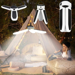 Camping Lantern LED Solar Light: Rechargeable Power Bank, Powerful Outdoor Lighting, Portable Flashlight, Emergency Lamp