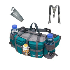 Wasserdichte Gürteltasche aus Nylon für Outdoor-Sport – Wandern, Radfahren, Camping, Jagen, Bergflaschenhalter