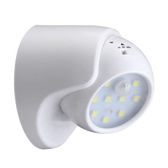 360 Degree Motion Sensor Night Light - 9 LED Wireless Lamp for Indoor/Outdoor Home Wall Room Lighting