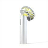 90° Rotatable Rechargeable USB Portable Desktop Small Handheld Spray Cooling Mini Fan