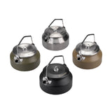 1L Portable Stainless Steel Water Kettle Teapot for Outdoor Camping - Boil Coffee, Make Tea, Cookware Tableware Supplies