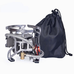 Portable High Power Gas Stove - Foldable Outdoor Cooking Kit for Camping, Lightweight Camp Food Cooker