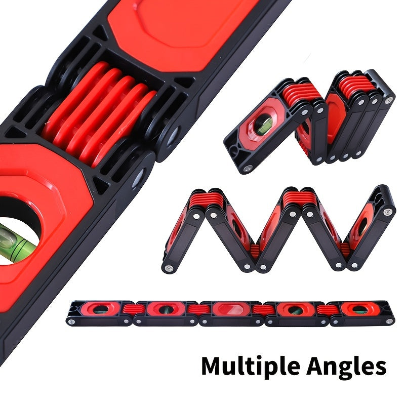 23" Multi-Function Foldable Level - 600mm Multi-Angle Measurement Tool