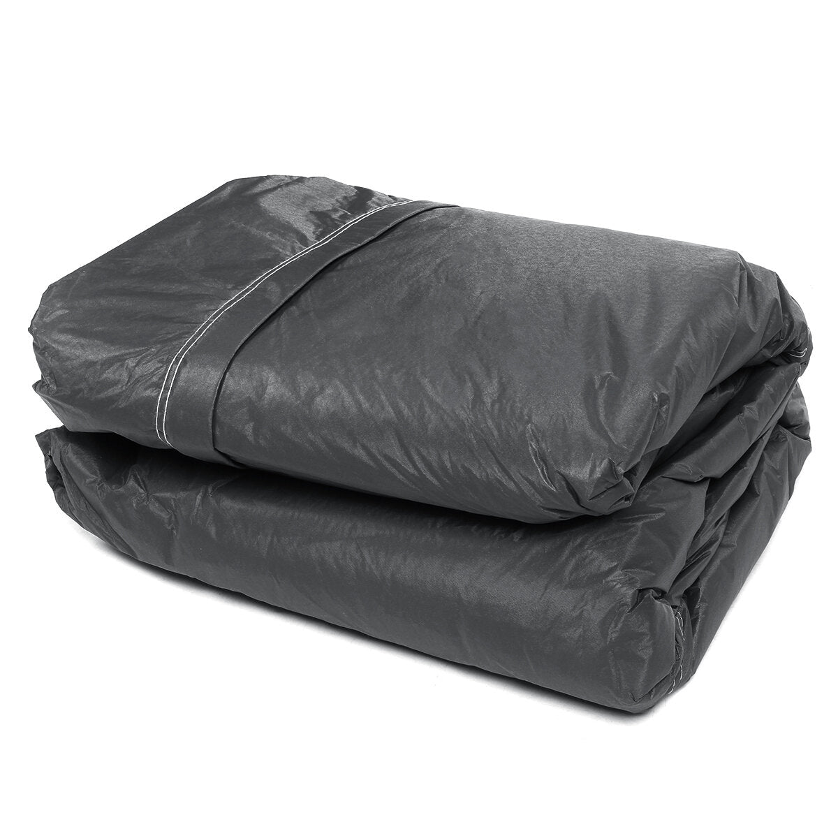 2-Layer Waterproof Dustproof Car Cover with Cotton Jersey & 6 Reflective Strips for Sedan, 490cm XL