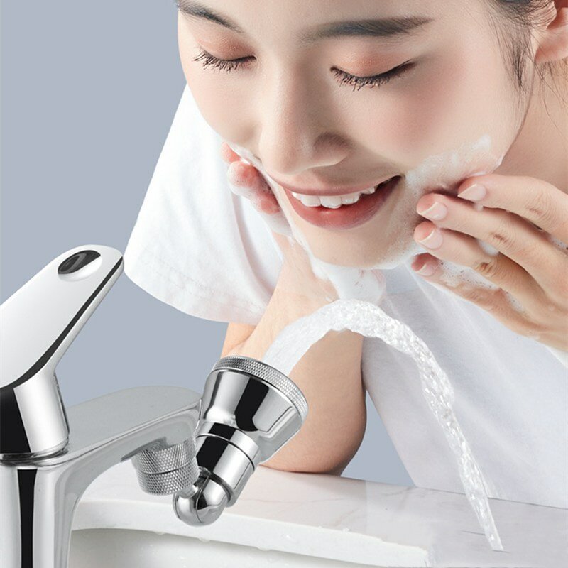 Copper Universal Splash Filter Faucet Spray Head - Anti-Movable, Water-Saving Kitchen Nozzle Sprayer