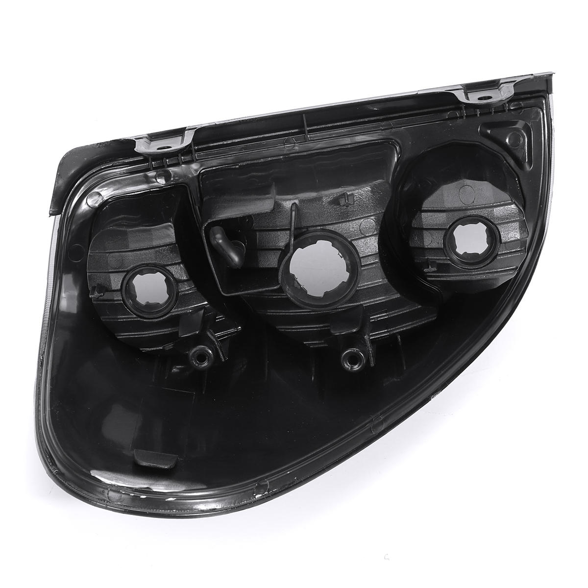 Car Rear Left/Right Tail Brake Light with Wiring - Smoke Black