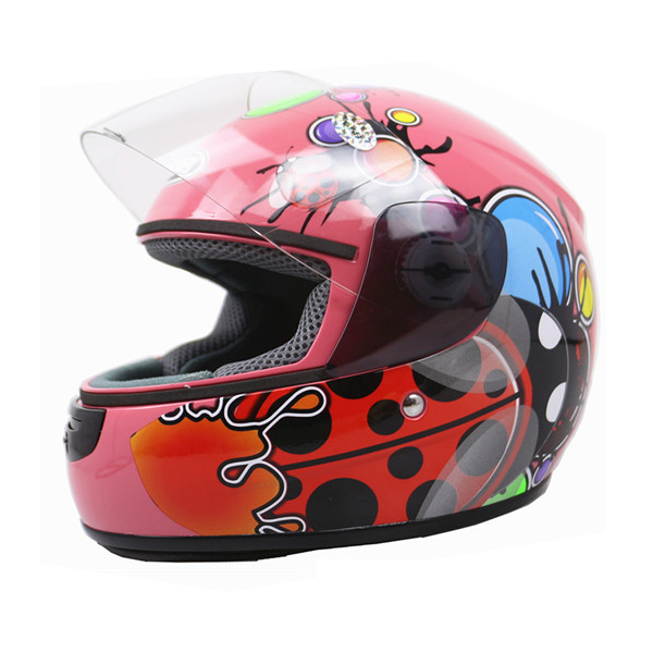 Children's Full Face Motocross Helmet 48-52cm for Ages 3-12 - Kids Motorcycle Safety Headpiece