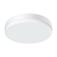 24W LED Round Ceiling Light with Remote, 3 Color Temps, IP54 Waterproof