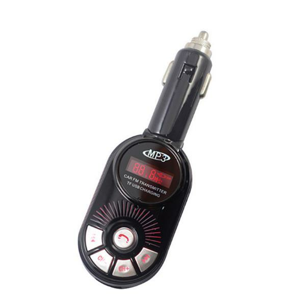 Wireless Bluetooth Car Kit MP3 Player FM Transmitter with Dual USB Charging and SD/TF Card Support