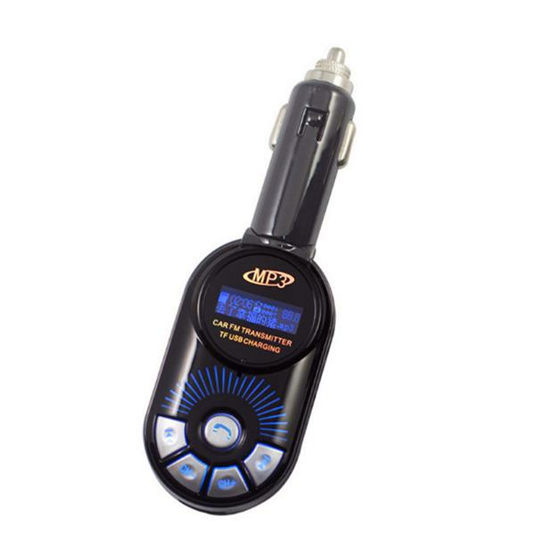 Wireless Bluetooth Car Kit MP3 Player FM Transmitter with Dual USB Charging and SD/TF Card Support