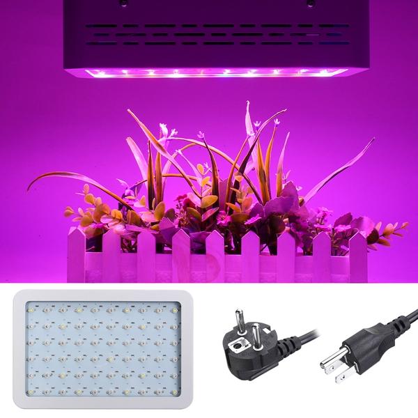 50W Full Spectrum LED Grow Light for Hydroponic Indoor Veg and Bloom Plants