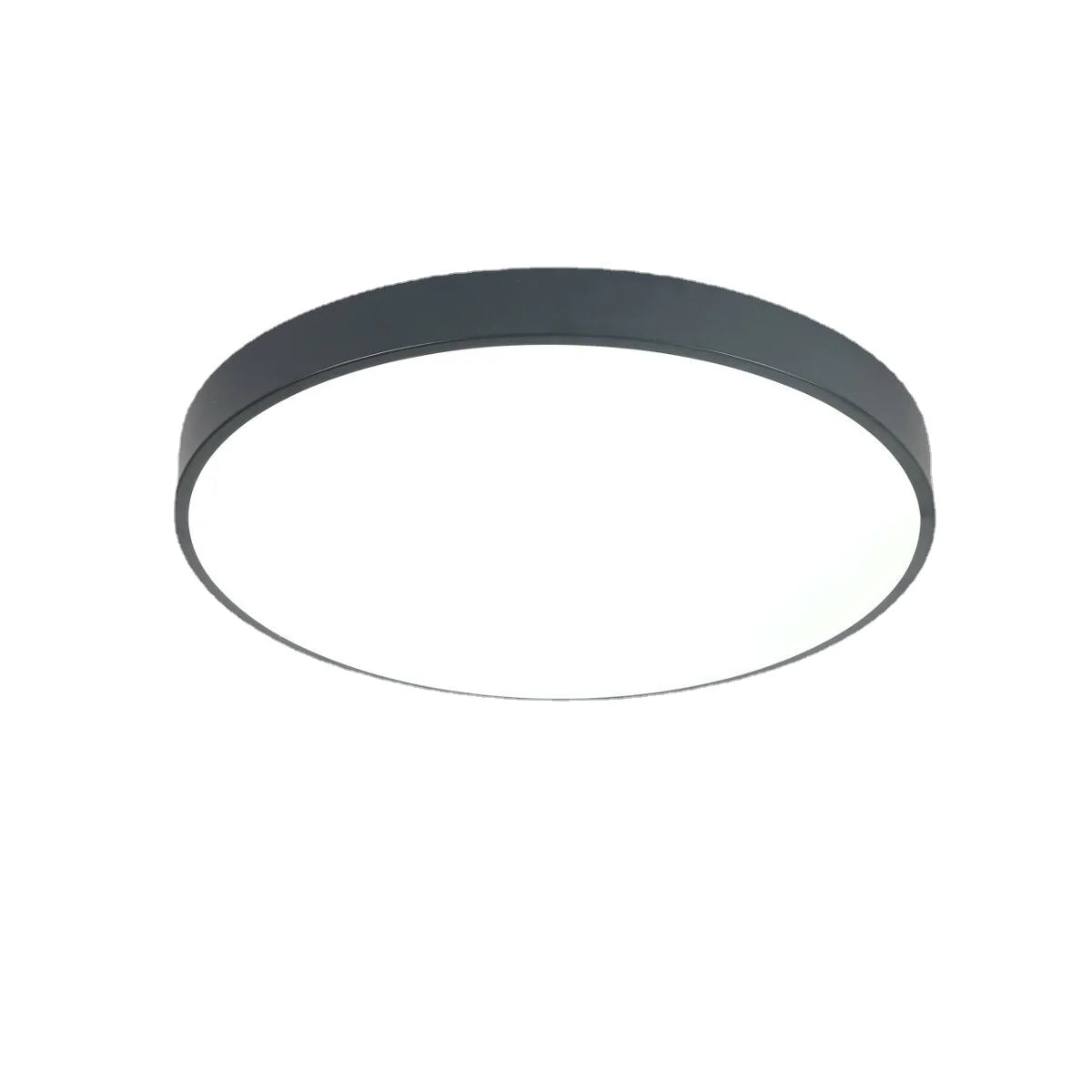 Ultra Thin LED Ceiling Light - Round Flush Mount Fixture for Kitchen & Home