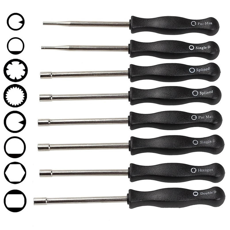 11Pcs/8Pcs Universal Carburetor Adjustment Tool Set for Car & Motorcycle - Professional Screwdriver & Cleaner Kit