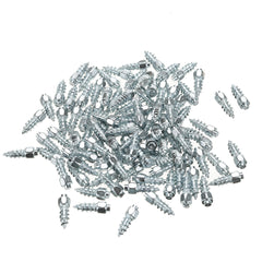 100pcs Tire Spikes for Ice and Snow - Screw-In Studs for ATV, Mini-Tractors, Motorcycles, Bicycles, Footwear