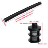 25mm Car Air Intake Filter Silencer Hose Kit for Webasto Eberspacher Diesel Parking Heater