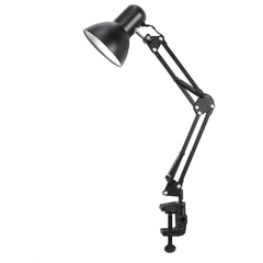 Large Adjustable Swing Arm Drafting Office Clamp Table Lamp - Studio Desk Light