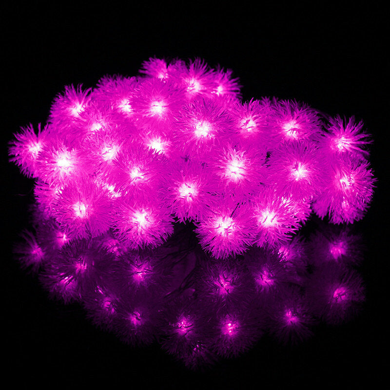 4M 40LED Multi-color Snow Fairy String Lights - Flexible, Portable, High Brightness