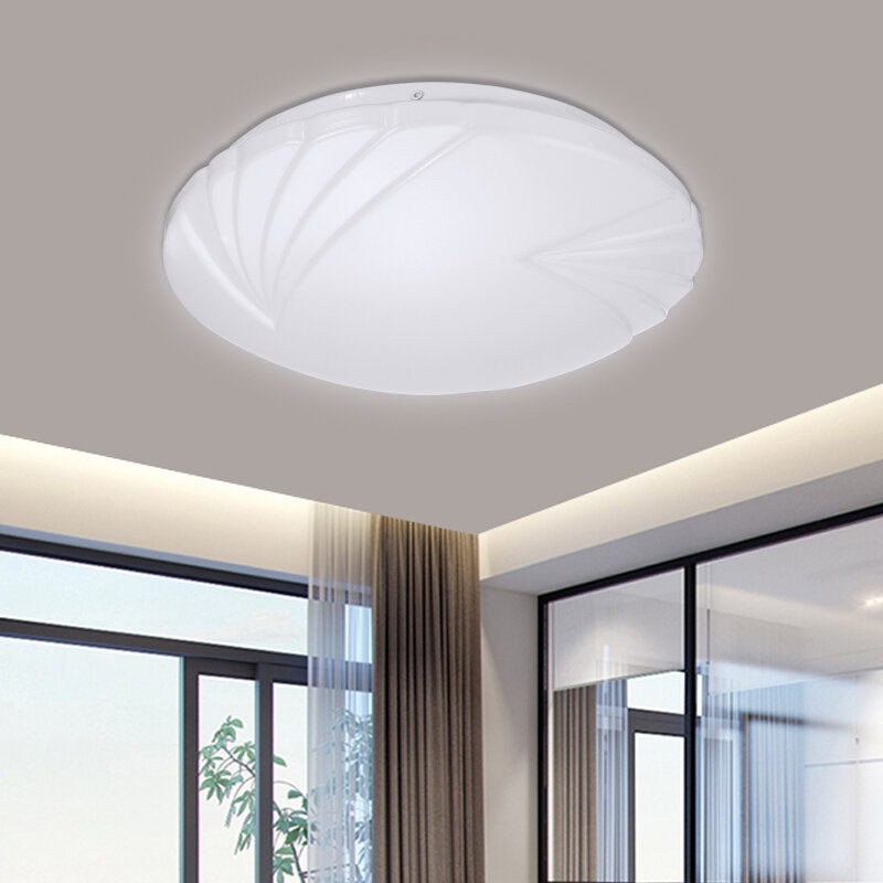 14" 30W LED Ceiling Light, Ultra Thin Flush Mount, 85-265V Round Home Fixture Lamp