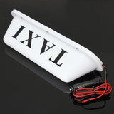 Waterproof 12V Taxi Roof LED Sign Light with Magnetic Base and Car Lighter Plug