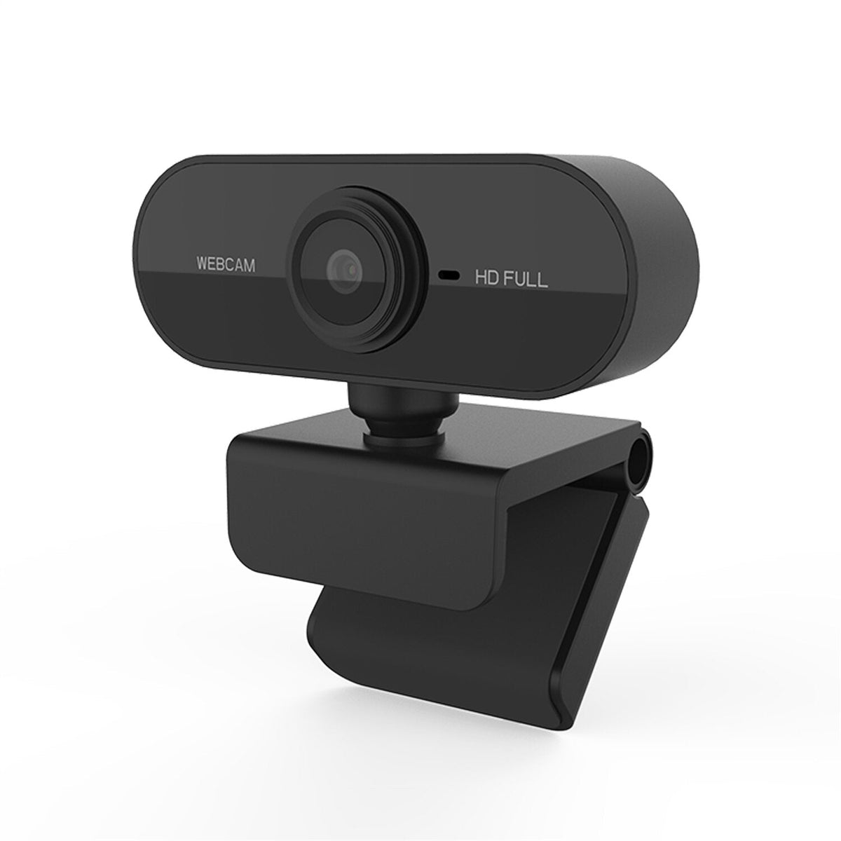 HD 1080P Mini PC Webcam with Microphone, Rotatable for Live Broadcast and Video Calling