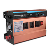 6000W Peak Solar Power Inverter - DC 12V/24V to AC 220V Converter