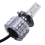 CSP LED Car Headlights Fanless Bulbs - 50W 8000LM 6000K White