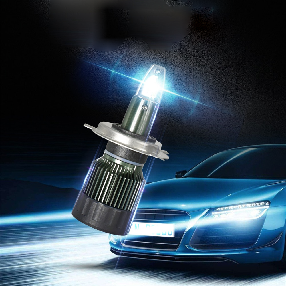 2PCS 50W 7000LM Car LED Headlight Bulbs Motorcycle Spotlight High/Low Beam Lights