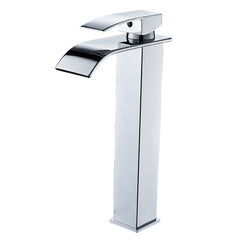 Waterfall Bathroom Basin Faucet - Single Lever, Hot & Cold Water Tap