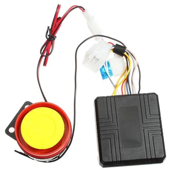 12V Motorcycle Anti-Theft Alarm System with Vibration Sensor and Remote Control Security