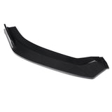 4Pcs Double Layer Carbon Fiber Front Bumper Lip Spoiler Cover Trim