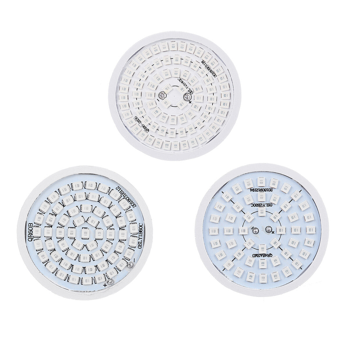 LED Plant Growth Light - 48/60/80 LED Hydroponic Grow Lamp for Indoor Veg, Bloom, Flowers, Seedlings