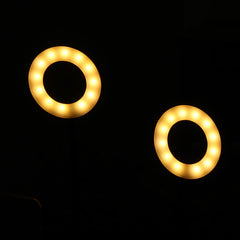 LED Ring Light Set: 2 Lights for Makeup, Live Streaming, Beauty Photography