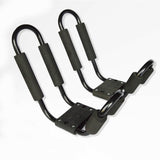 Kayak Roof Rack Carrier - 1 Pair, Mounted Top Bar for Canoe, Ski, Surf - Vehicle Attachment Holder