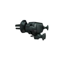 Mini Car Phone Holder Air Vent Mount Bracket for iPhone, Xiaomi, Huawei - Gravity Linkage