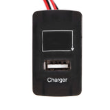 Honda Car Battery Charger 2.1A USB Port with Voltage Display