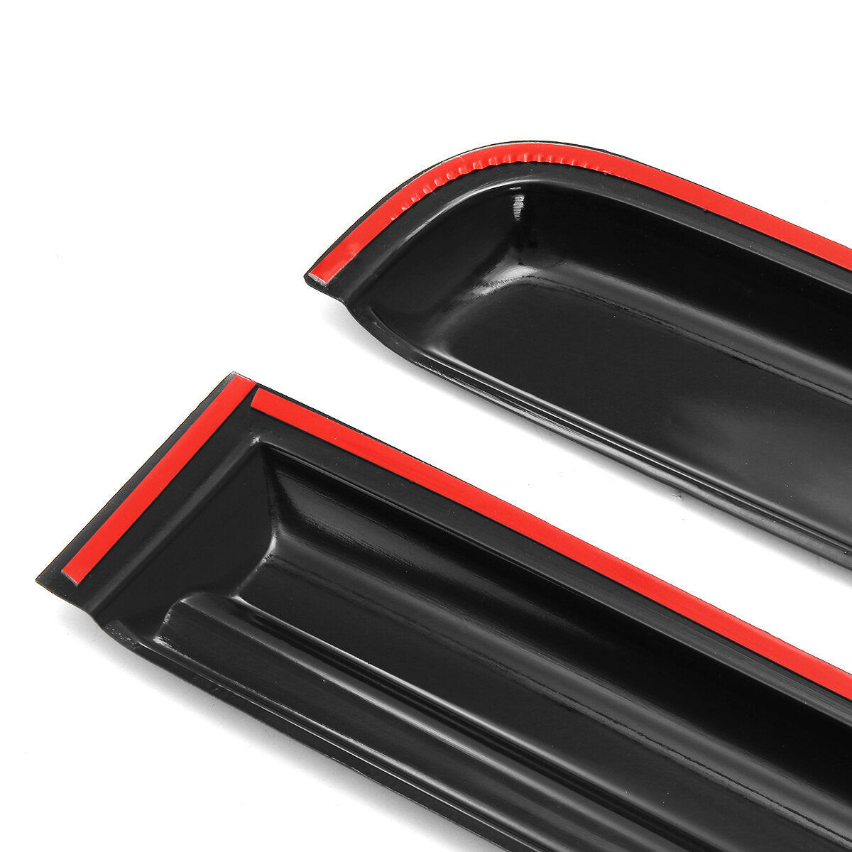 4PCS Tinted Car Window Deflectors Visor for Toyota Hilux Dual Cab