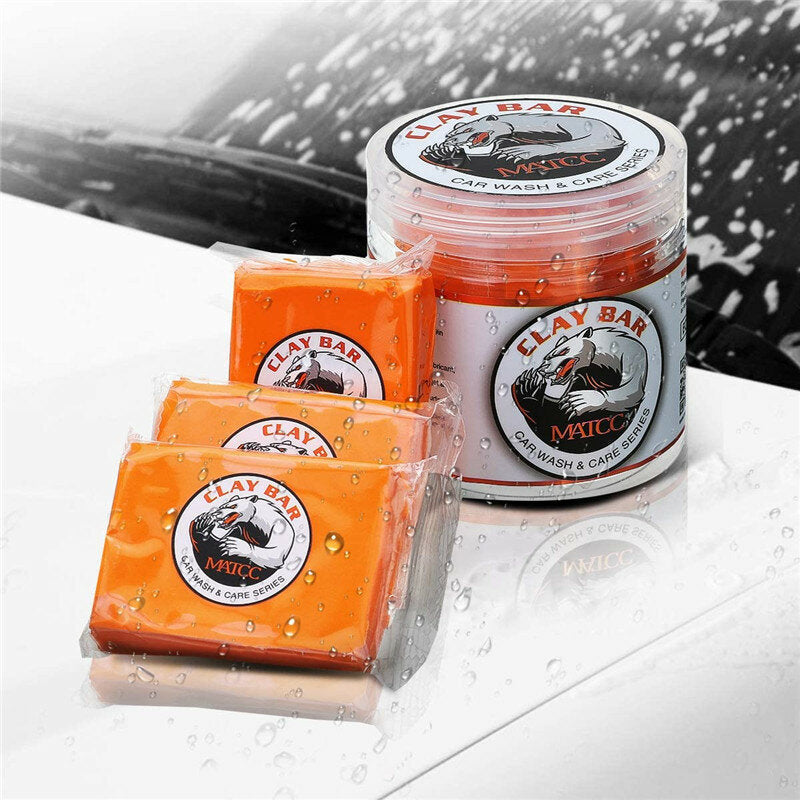 6PCS Car Clay Bar Auto Detailing Cleaner for Cars, RVs, Boats, and Buses - Washing Supplies