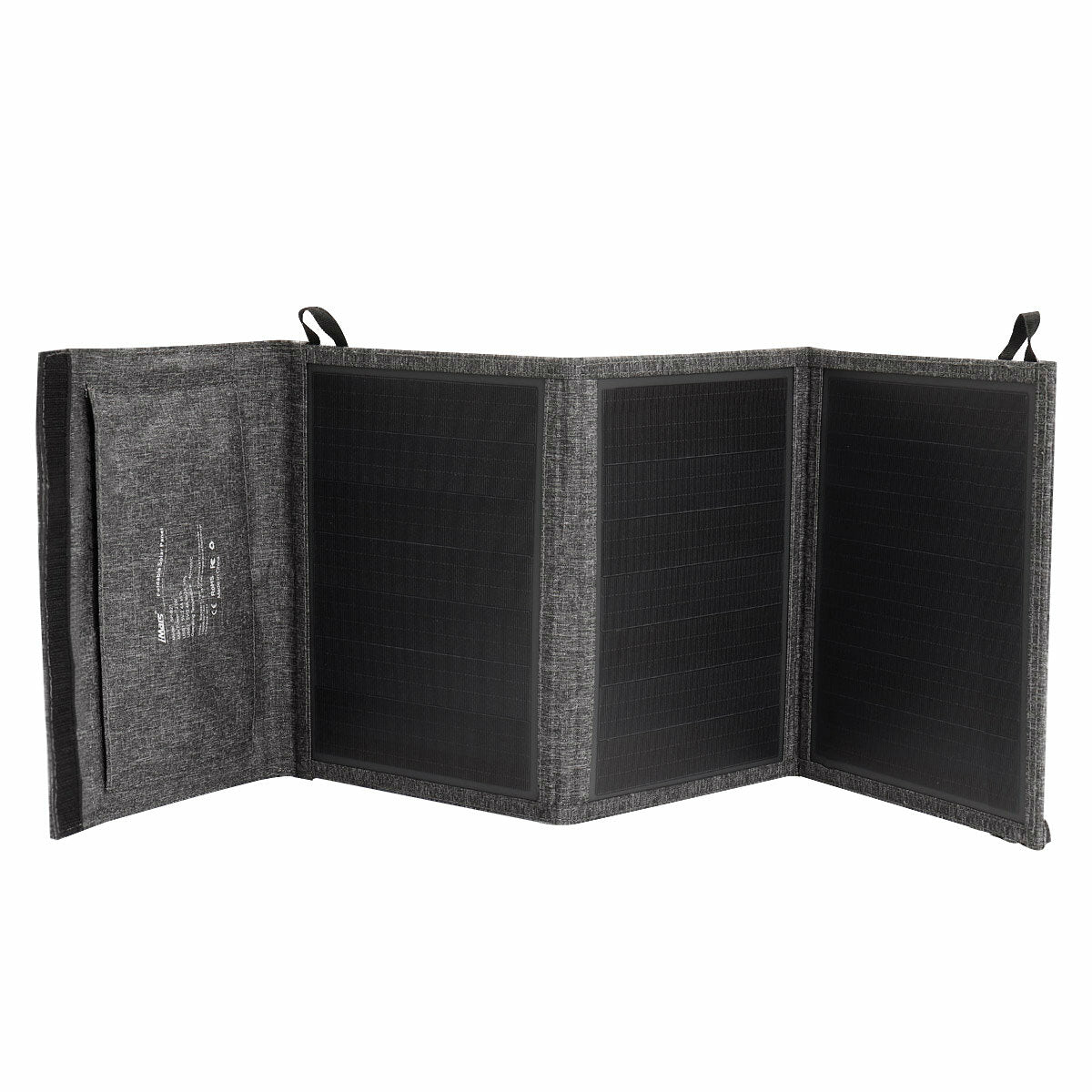 21W Foldable Waterproof Solar Panel USB QC 3.0 Charger for Hiking, Camping, Mobile Phones