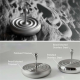 Magnetic Spinning Top Decoration - Rotating Desktop Droplets Movie Totem Print